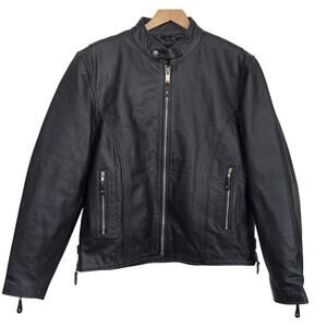 Street & Steel Scooter Leather Jacket - Size Large